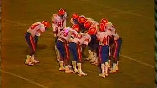 Valdosta State College Blazers vs. Savannah State Tigers, September 24, 1983.