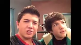 Bradley Steven Perry and Jake Short