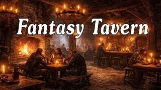 Medieval Fantasy Tavern🕯️D&D Fantasy Music and Ambience Like Skyrim & Witcher