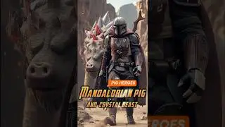 Mandalorian - way of the warrior PIG HEROES №73 #disney #starwars  #animation  #themandalorian