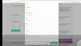 Create a Group Subscription
