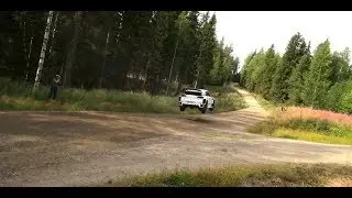 Tests Rally Finland 2018 Mikkelsen/Jaeger Hyundai I20 WRC Ouninpohja