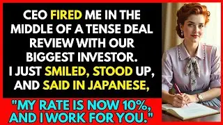 CEO Fired Me in Front of Our Biggest Investor &mdash; I smiled and said in JAPANESE, 