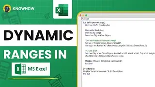 How to Create Dynamic Ranges in Excel using OFFSET Function | Excel Tutorial