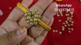 Simple bracelet bangle making video#ytshorts #bangles #silkthreadjewellery