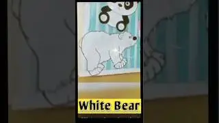 white bear sketch drawing l school task #drawing #art #sketch