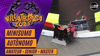 MiniSumo Autónomo - XI Villatrónica UNFV 2025 (Lima, Perú)
