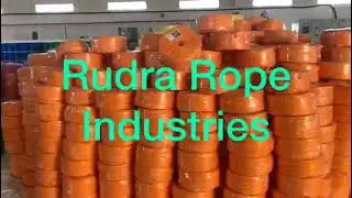 Rudra Rope industries , HDPE Rope & PP Ropes , Polypropylene Cord and Polyethylene Rope Manufacture