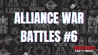 Alliance War Battles 6 | Transformers Earth Wars #transformers #transformersearthwars