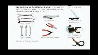 Electrical Handling of tools and equipment