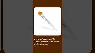 Mehron Paradise AQ Makeup Brush face paint professional performance quality tool