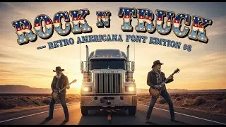 Truck Driving Country Rock &ndash; Endless Highway Songs | Rock N Roll Las Vegas #TruckDriving #Rock