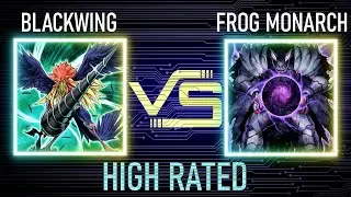 Blackwing vs Frog monarch | High Rated | Edison Format | Dueling Book
