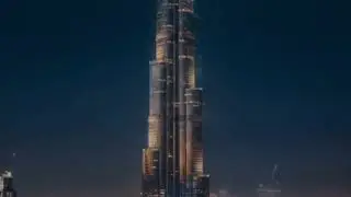Dubai Neon Nights 🌃 | Ultra HD Cinematic Night Drive & Skyline #dubai #uae #travel #burjkhalifa