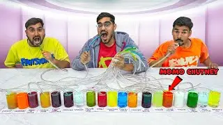 crazy xyz new video :Wrong Straw Challenge 😭 | एक गलती और खत्म!