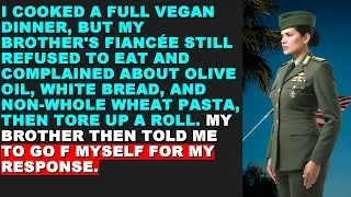 Family Dinner Sabotaged by Picky Vegan, My Eating Disorder Clapback Leaves Brother Fuming and Fianc&eacute;