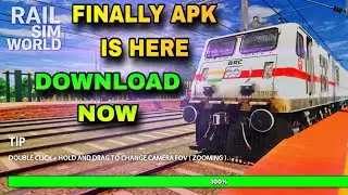 Rail Sim World FINALLY RELEASED 🤩 | Rail Sim World Download | Rail Sim World Gameplay @STGGM