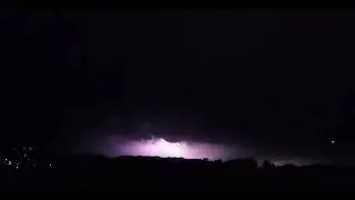 15 Minutes of Lightning from far away 🌩⛈️🌧 #nature #lightning #thunderstorm #rainsounds #weather