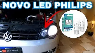INSTALAMOS LED T10 PHILIPS PINGUINHO NO POLO - MELHOR CLARIDADE - DAVID BARRESE