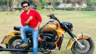 Royal Enfield modified | bike modification | Into Harley davidson | Vampvideo |