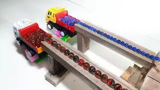 Marble Run Healing Sound ☆ Wooden line Standard MIX Course