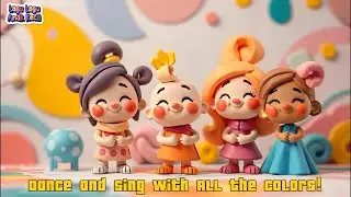 🌈🎨🎶 Dance and Sing with All the Colors! &ndash; Fun Color Learning Song for Kids! | LaguLaguAnakKecil 😄✨