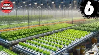 Hydroponic Greenhouse! | FS22 Calm Lands 200HP Challenge [Part 6]
