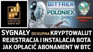 CRYPTO AGENT BOT - Rejestracja i wpłata na abonament - JAK ZACZĄĆ ?