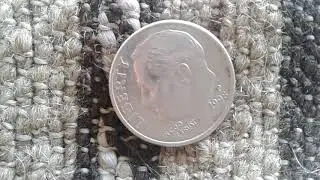 1998 p dime error value
