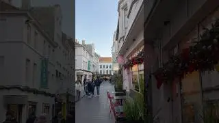 A Winter Street Walk in Oostende, Belgium 🇧🇪 #shorts