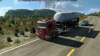 SCANIA 113 FRONTAL NA 2 EIXOS CARREGAMENTO DE TANQUE DE FERRO Euro Truck Simulator 2