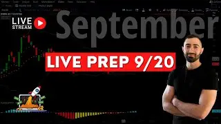 Options Trading Live Prep: 9/20 | Focused Trades