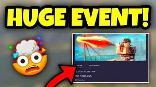 War Tycoon Is HOSTING A HUGE DEVELOPER EVENT...