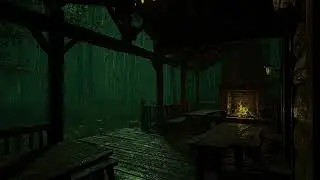 Powerful Rain and Thunder at Night | Deep Sleep Sounds All Night Long