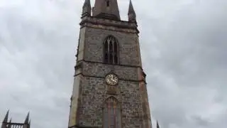 Hillsborough Parish Church Clock chimes 4pm with Carillon tune