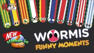 Worm.is : MINHA COBRA &Eacute; MAIOR! ft leandrofq & Aludrax - New Skins (Slither.io 2.0)