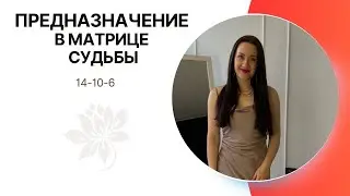 ПРЕДНАЗНАЧЕНИЕ В МАТРИЦЕ | На примере 14-10-6
