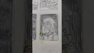 Thumbnails for my soon-to-be zine :] || #zine #illustration #comic #wip