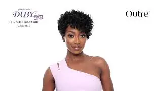 Outre Premium Duby 100% Human Hair Wig - Clipper Cut HH Soft Curly Cut
