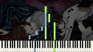 Vampire Knight secret piano tutorial