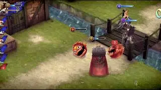 War of Visions FFBE - Gameplay ff tactics :o