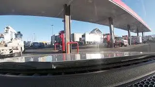 Albuquerque, New Mexico - Motel to Gas Station