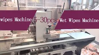 5-30pcs Wet Wipes Machine