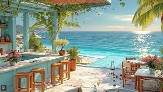 Relaxing Bossa Nova Music for Tropical Beach Vibes ~ Chill Jazz Guitar & Ocean Cafe Sounds