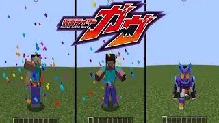 Mod Kamen Rider Gavv For Minecraft Pojavlauncher/Java 1.18.2