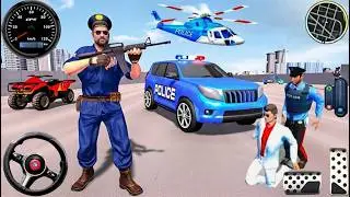 Police Car Chase Simulator 3D Game - Real Cop Cars Driving Simulator 2025 - Android GamePlay