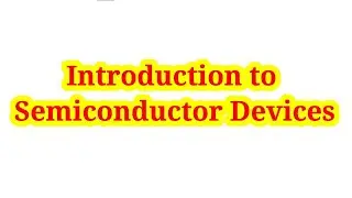 Drift & diffusion current, Mobility, current density, concentration & conductivity of semiconductor