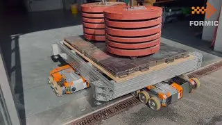 3800kg Demo: Heavy Transport with Modular FORMIC Transportsystem
