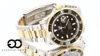 Rolex Submariner 16613 Two Tone Mens Watch | Giorgio Conti