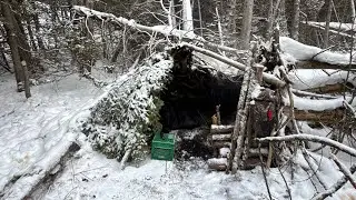 Cold winter camping -15c